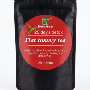 Le DETOX FLAT TUMMY TEA 28 DAYS: infusion plantes bien-être digestion confort ventre léger routine 28 jours