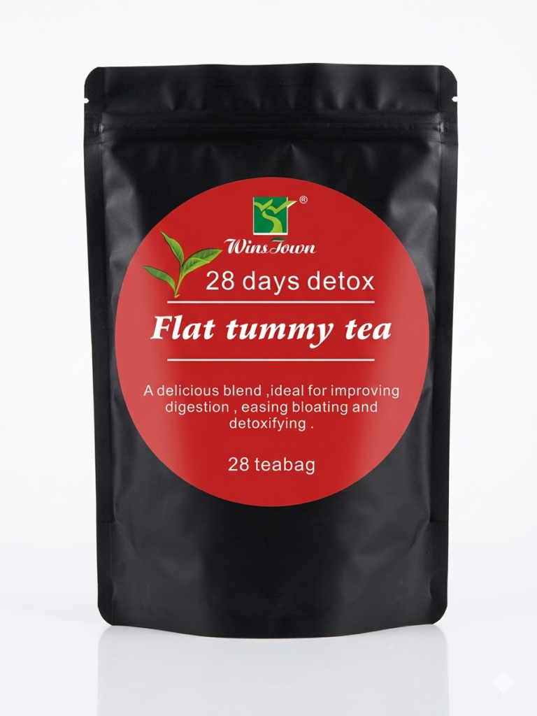 Le DETOX FLAT TUMMY TEA 28 DAYS: infusion plantes bien-être digestion confort ventre léger routine 28 jours